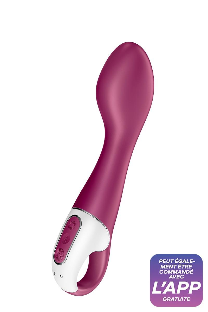 2-Wibrator do punktu g ogrzewany satisfyer hot spot-2