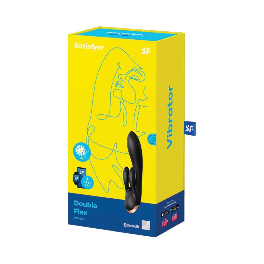 3-Wibrator króliczek aplikacja Satisfyer Double Flex-3