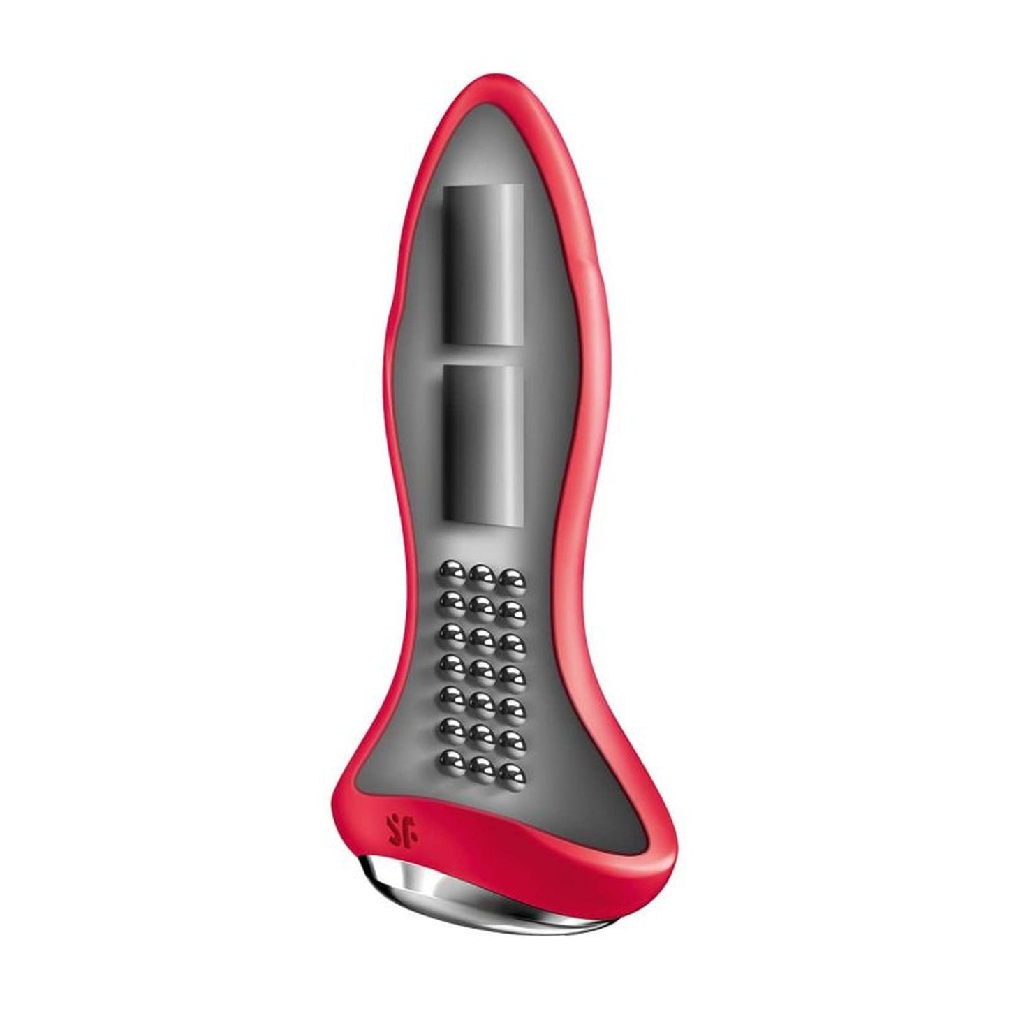 7-Korek analny - Rotator Plug 1 Connect App (Red)-7