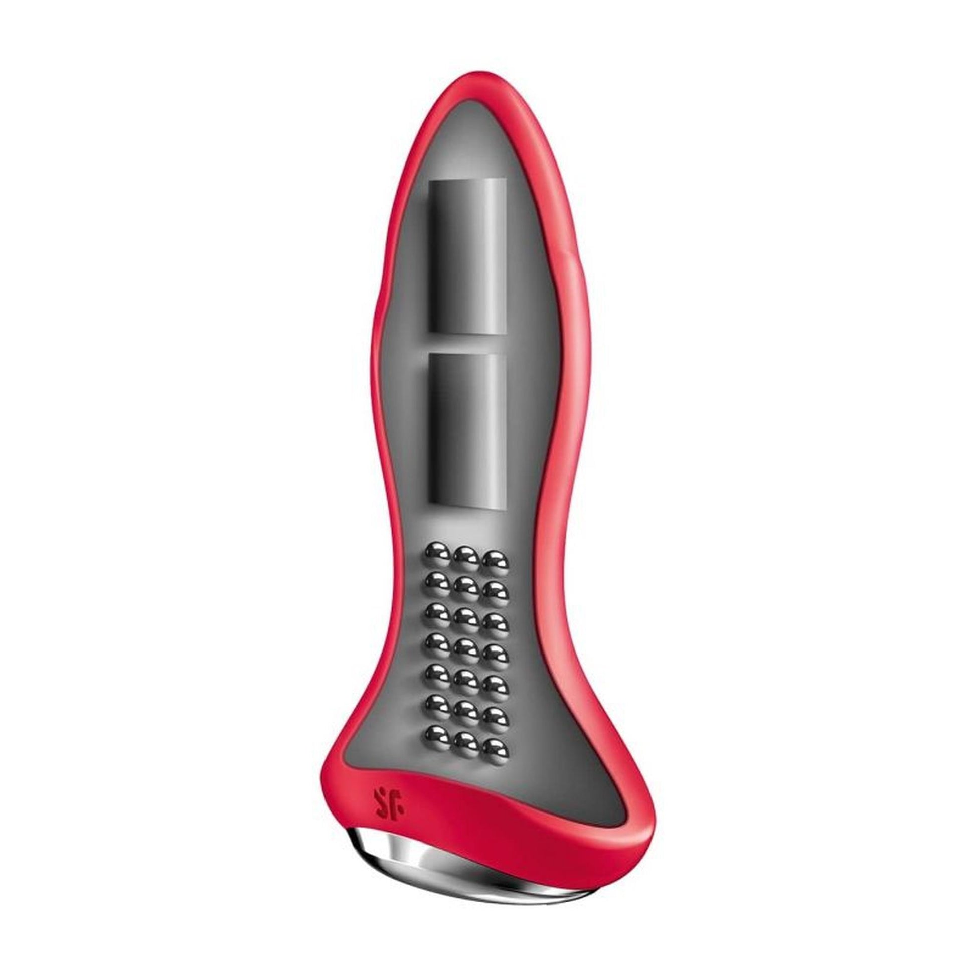 7-Korek analny - Rotator Plug 1 Connect App (Red)-7