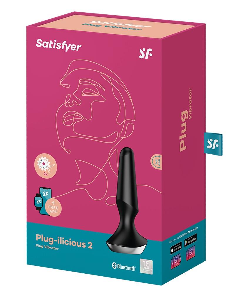 5-Korek analny wibrujący satisfyer plug ilicius 2-5