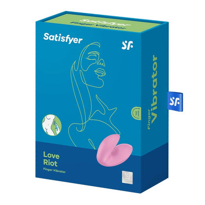 1-Mały wibrator na palec Satisfyer Love Riot różowy-1