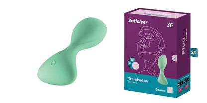 1-Płaskie dildo gładkie analne z wibracjami korek-1