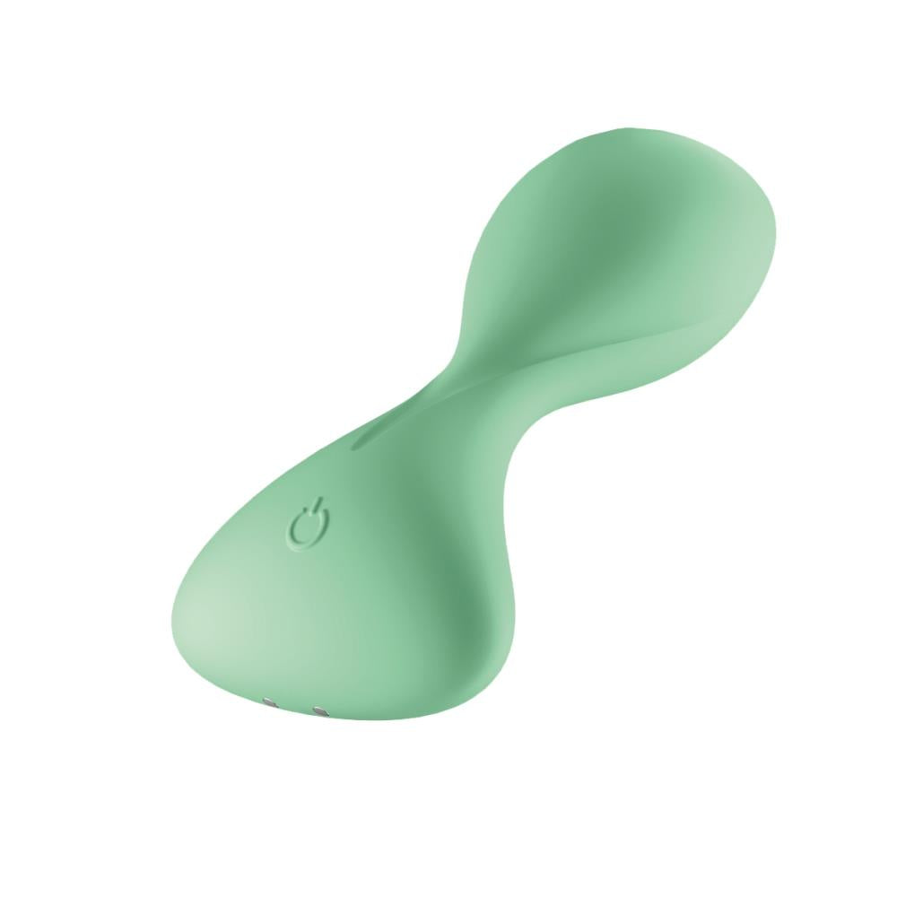2-Płaskie dildo gładkie analne z wibracjami korek-2