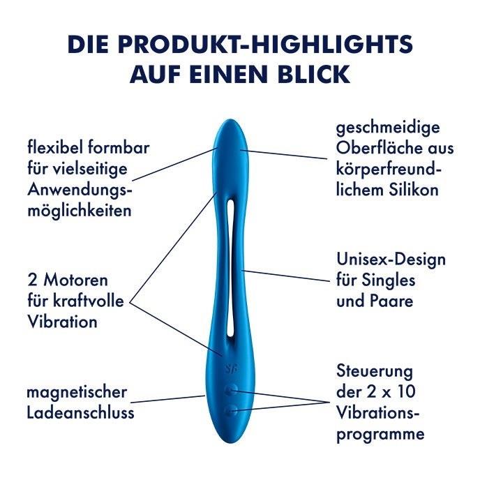 3-Wibrator dla par podwójny satisfyer elastic game-3