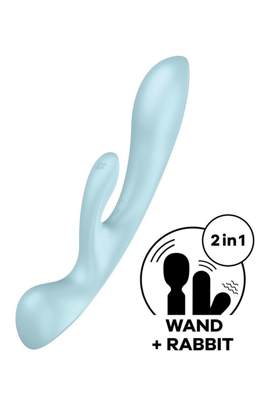 2-Króliczek wibrator masaż łechtaczki satisfyer blue-2