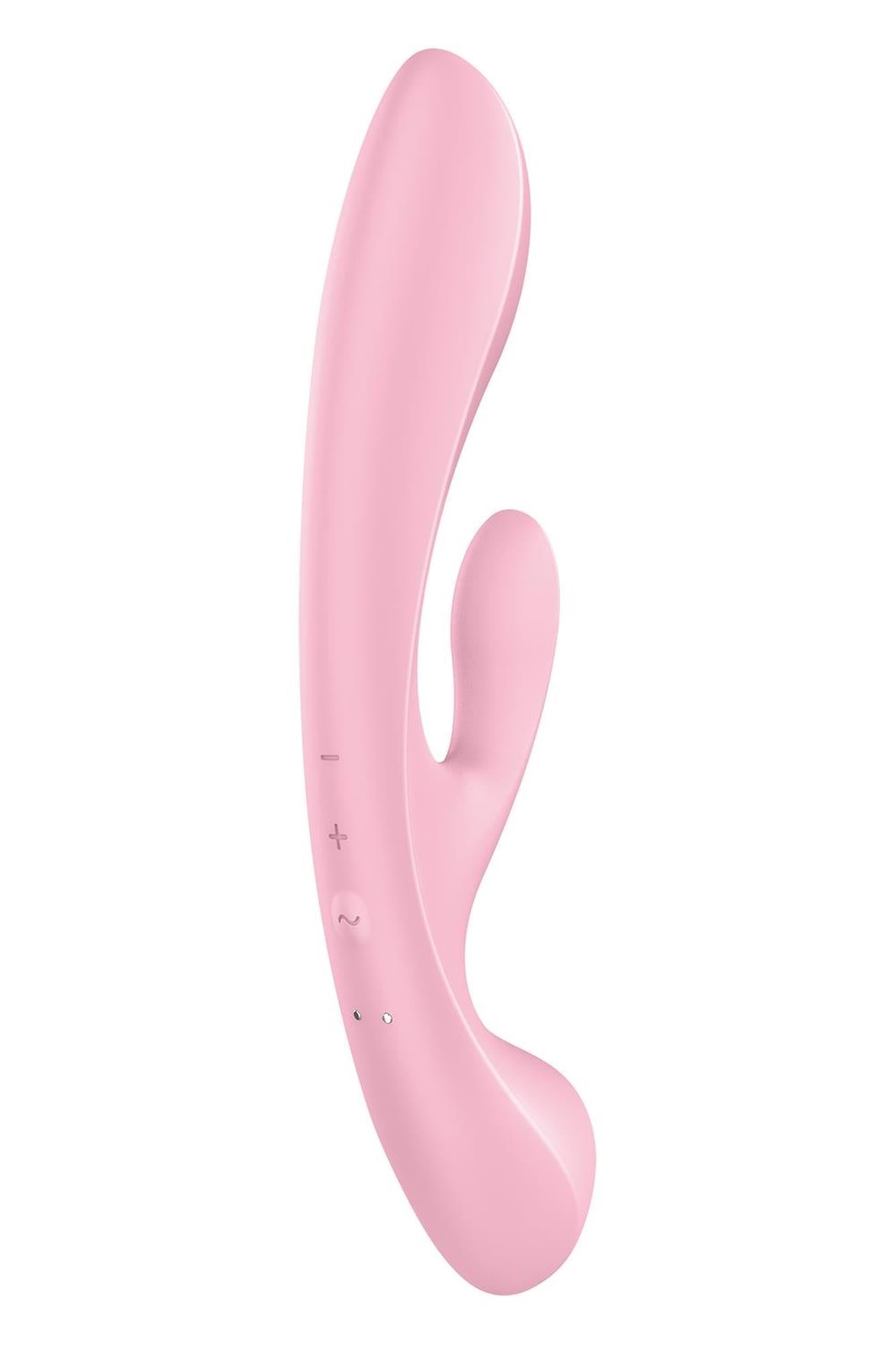 5-Wibrator króliczek masaż łechtaczki satisfyer róż-5