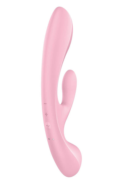 5-Wibrator króliczek masaż łechtaczki satisfyer róż-5
