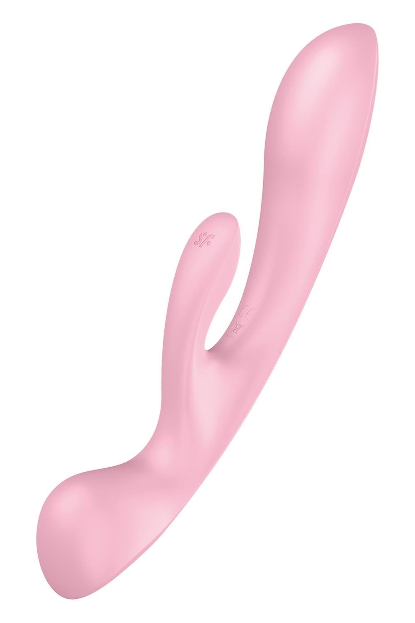 7-Wibrator króliczek masaż łechtaczki satisfyer róż-7