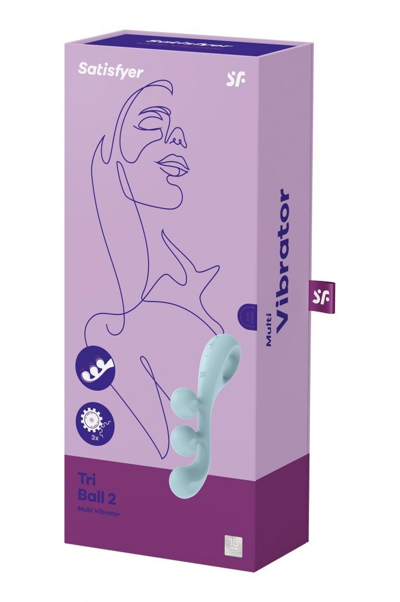 3-Wibrator stymulacja pochwy Satisfyer Tri Ball 2-3