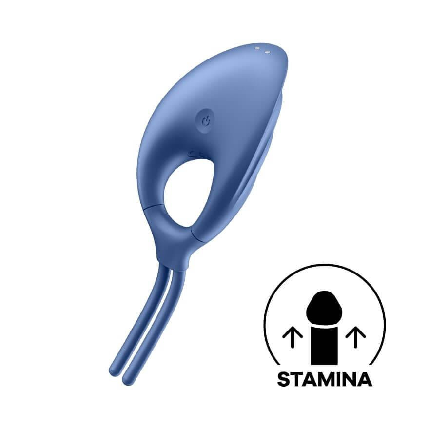 2-Wibrujący pierścień erekcyjny Satisfyer Swordsman-2