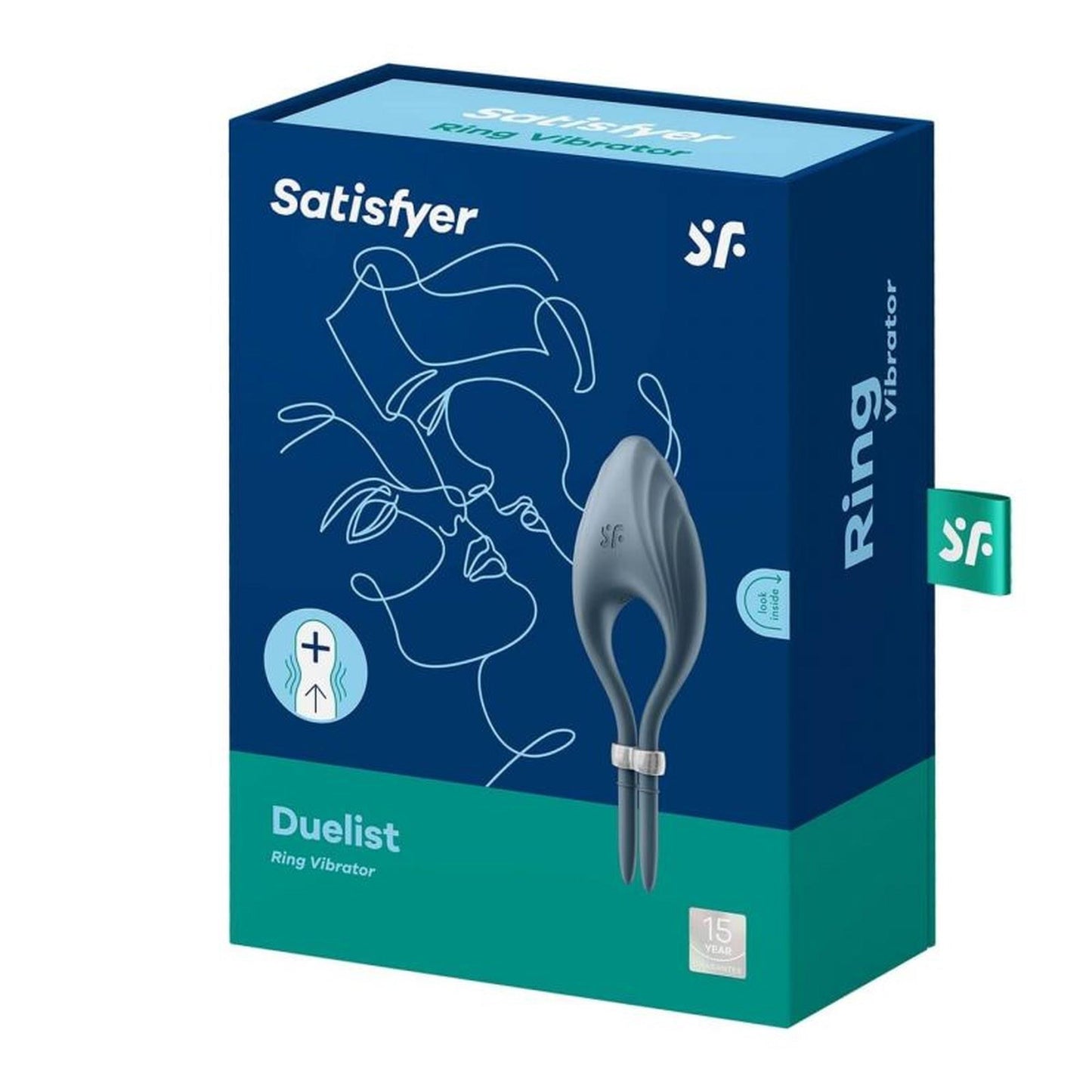 1-Wibrujący pierścień na penisa Satisfyer Duelist-1