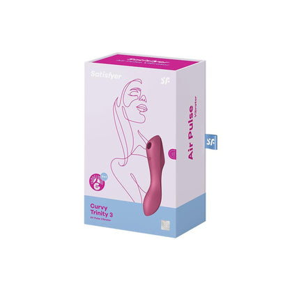 2-Masażer łechtaczki sex Satisfyer Curvy Trinity-2