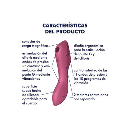 3-Masażer łechtaczki sex Satisfyer Curvy Trinity-3
