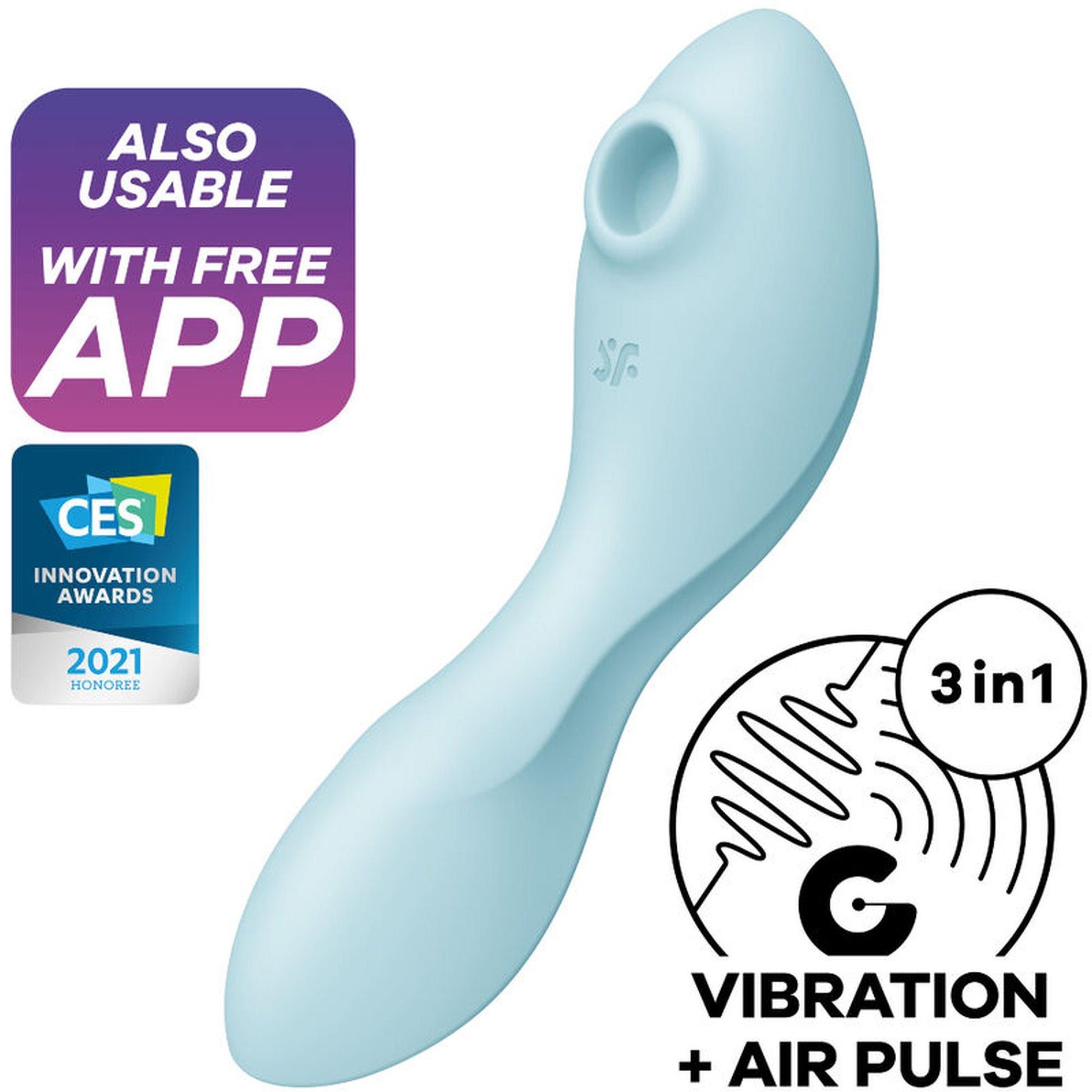 3-Masażer łechtaczki punkt G Satisfyer Curvy Trinity-3