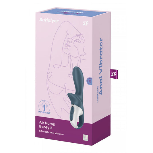 1-Wibrator analny sex Satisfyer Air Pump Booty 2-1