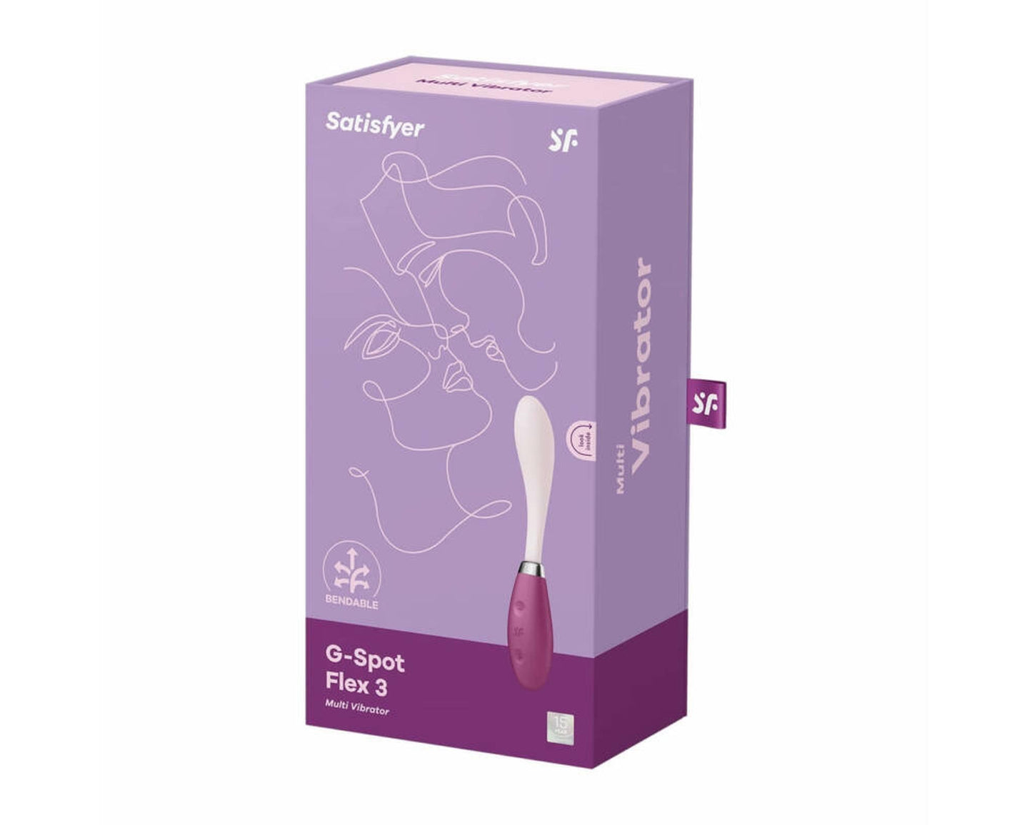 4-Wibrator-G-Spot Flex 3 (Red)-4