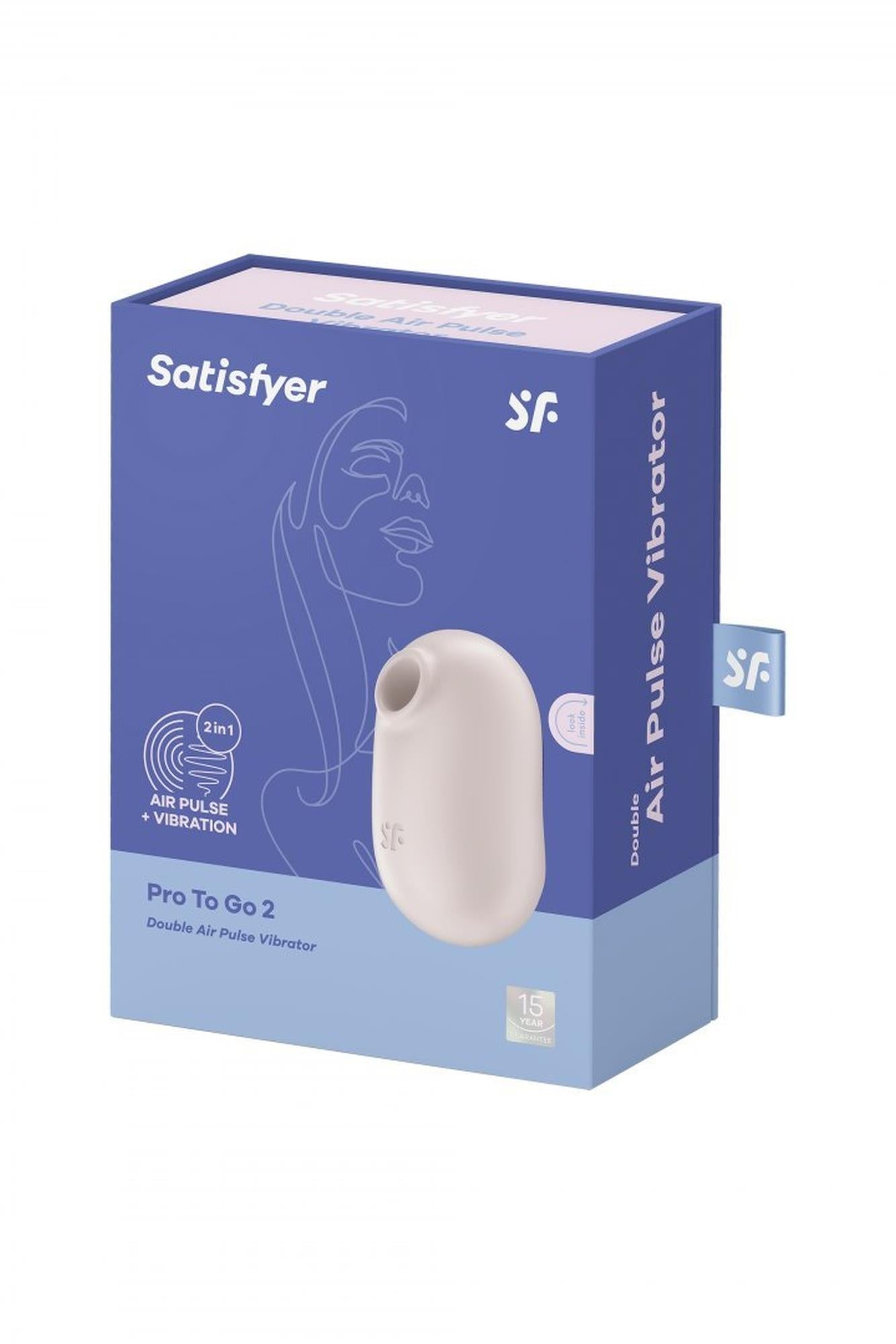 1-Stymulator powietrzny Satisfyer Pro To Go 2 beżowy-1