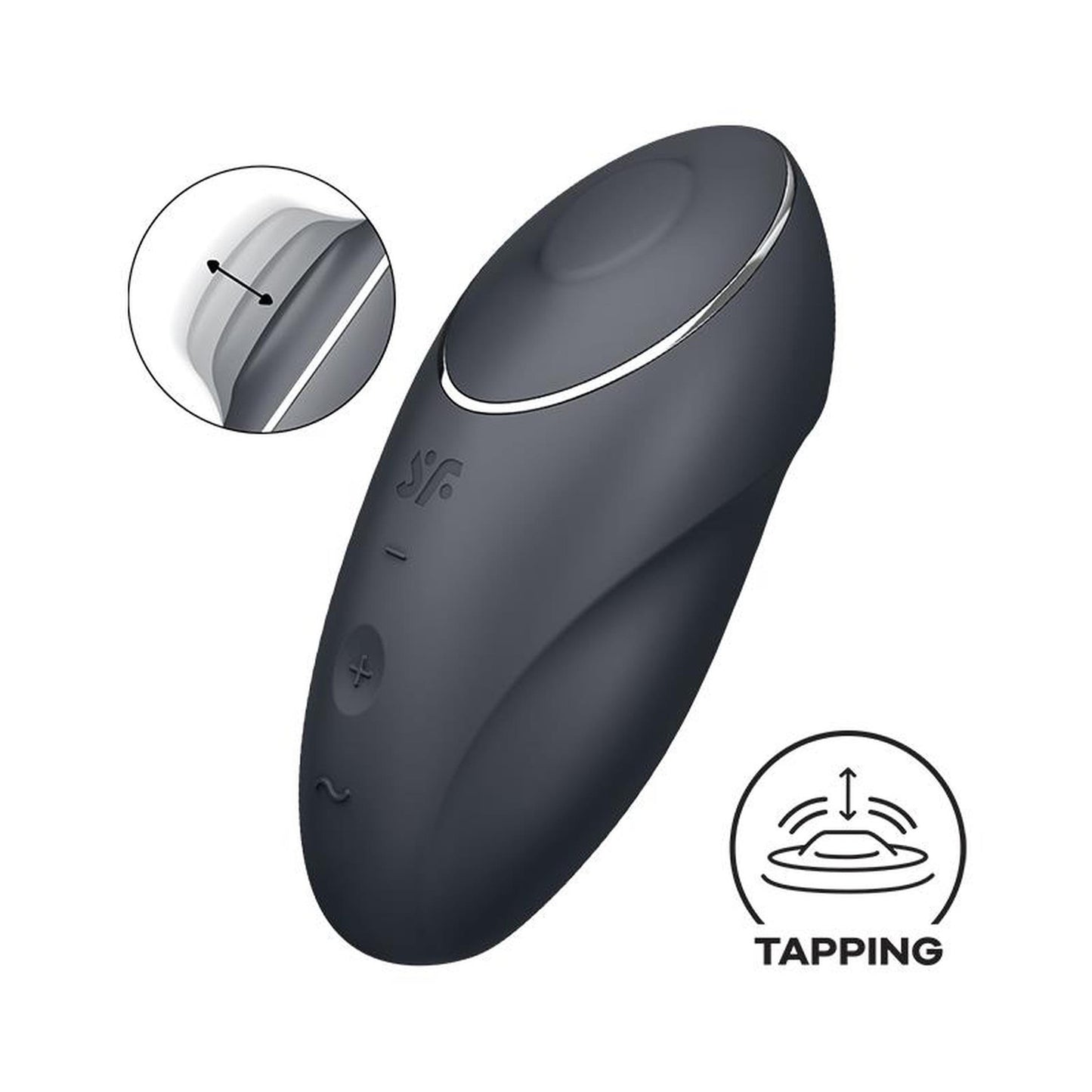 2-Wibrator Satisfyer Tap & Climax 1-2