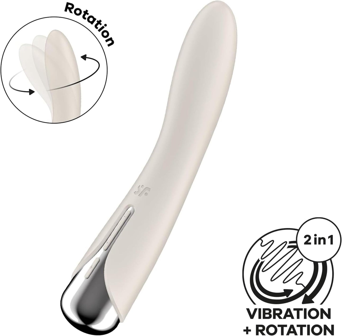 2-Satisfyer Spinning Vibe 1 Beige-2