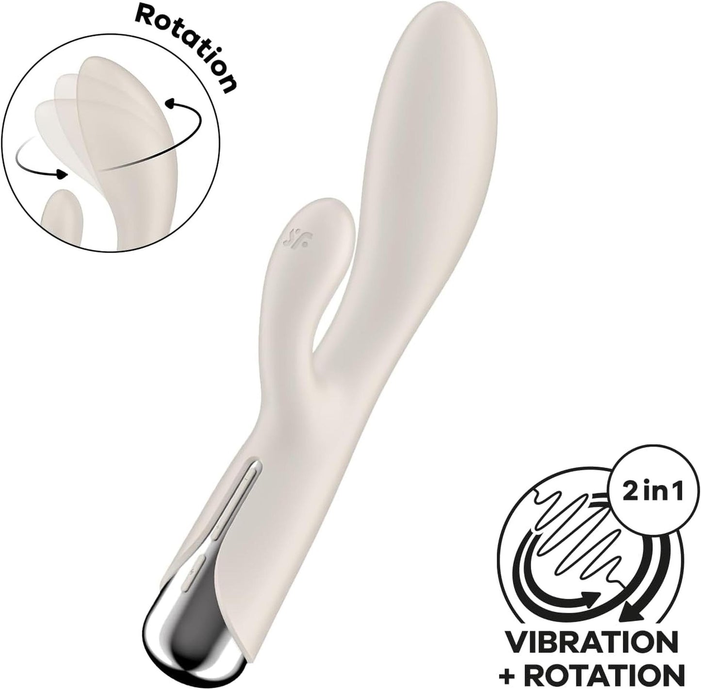 2-Satisfyer Spinning Rabbit 1 Beige-2