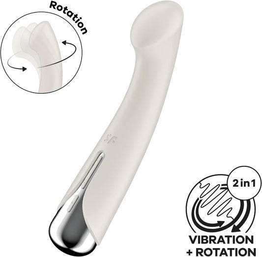 2-Satisfyer Spinning G-Spot 1 Beige-2