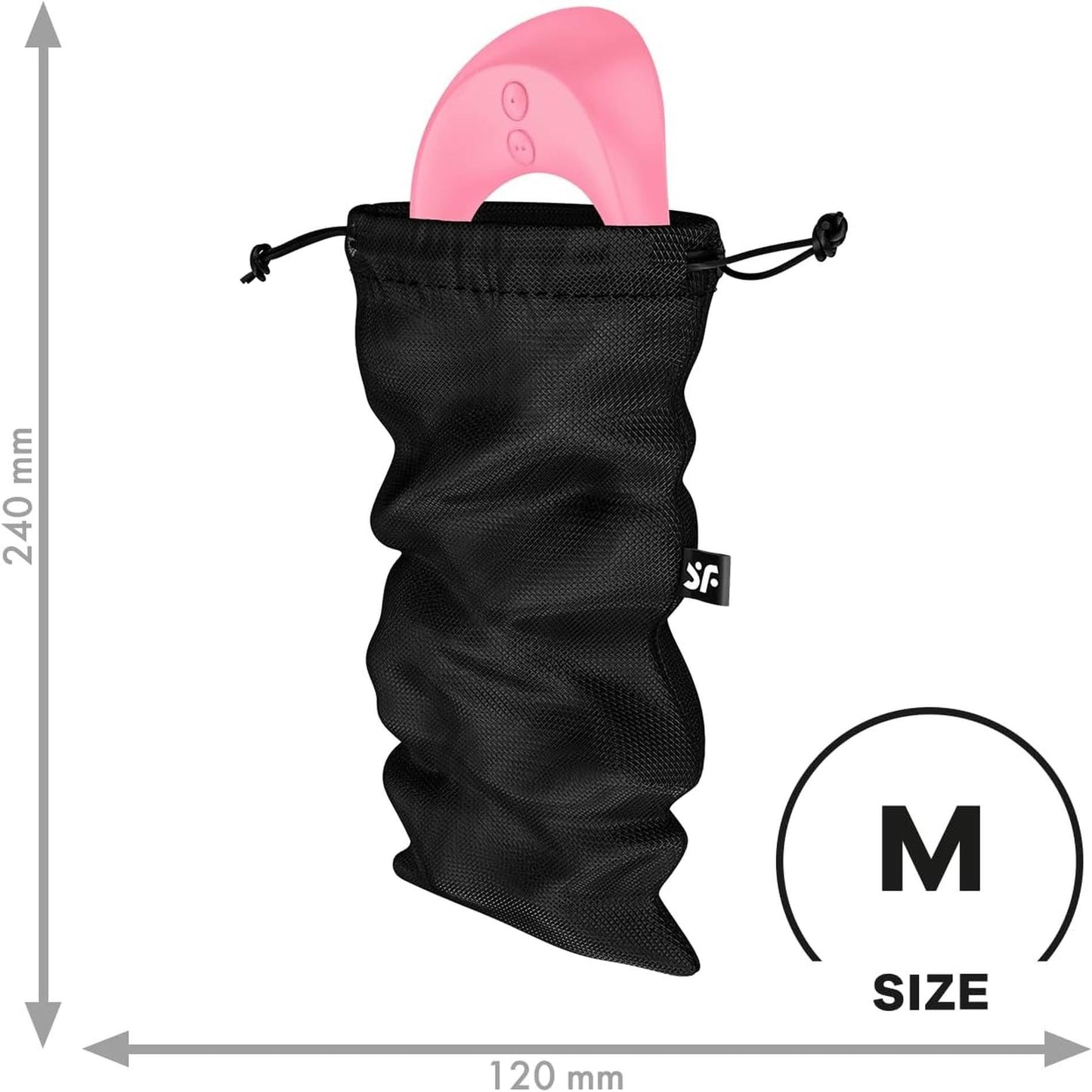 2-Satisfyer Treasure Bag M Black-2