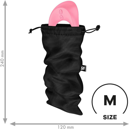 2-Satisfyer Treasure Bag M Black-2