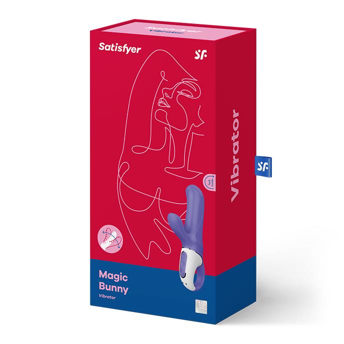 1-Satisfyer wibrator wielofunkcyjny króliczek 17cm-1