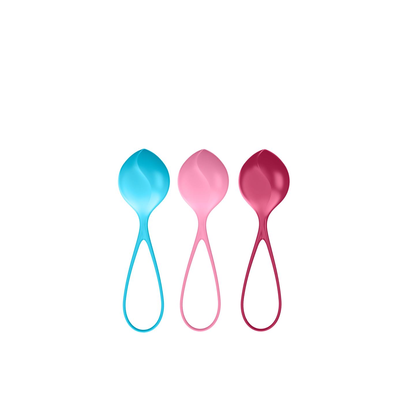 3-Satisfyer kulki orgazmowe zestaw waginalne gejszy-3