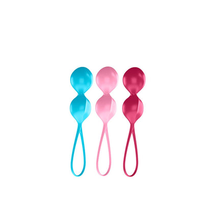 3-Zestaw kulki trening mięśni kegla satisfyer 3szt-3