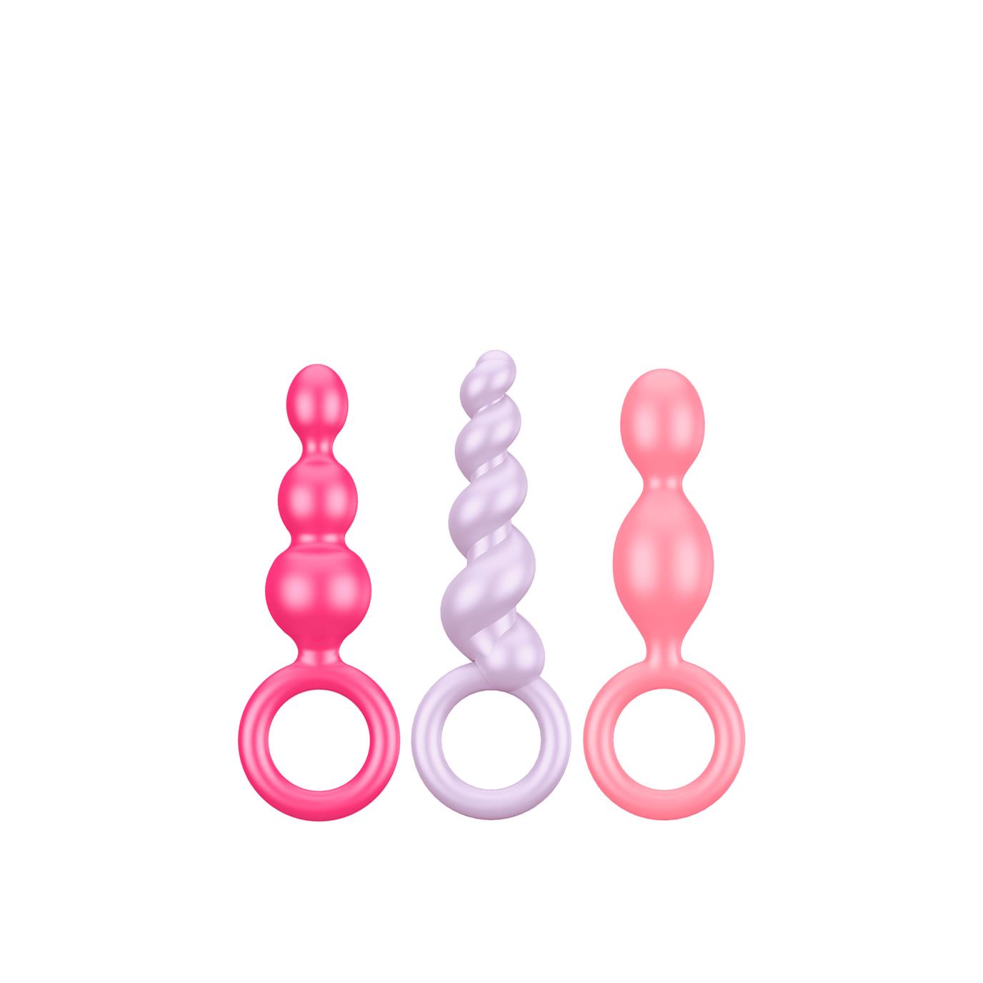 2-Satisfyer korki analne sex zestaw różne kształty-2