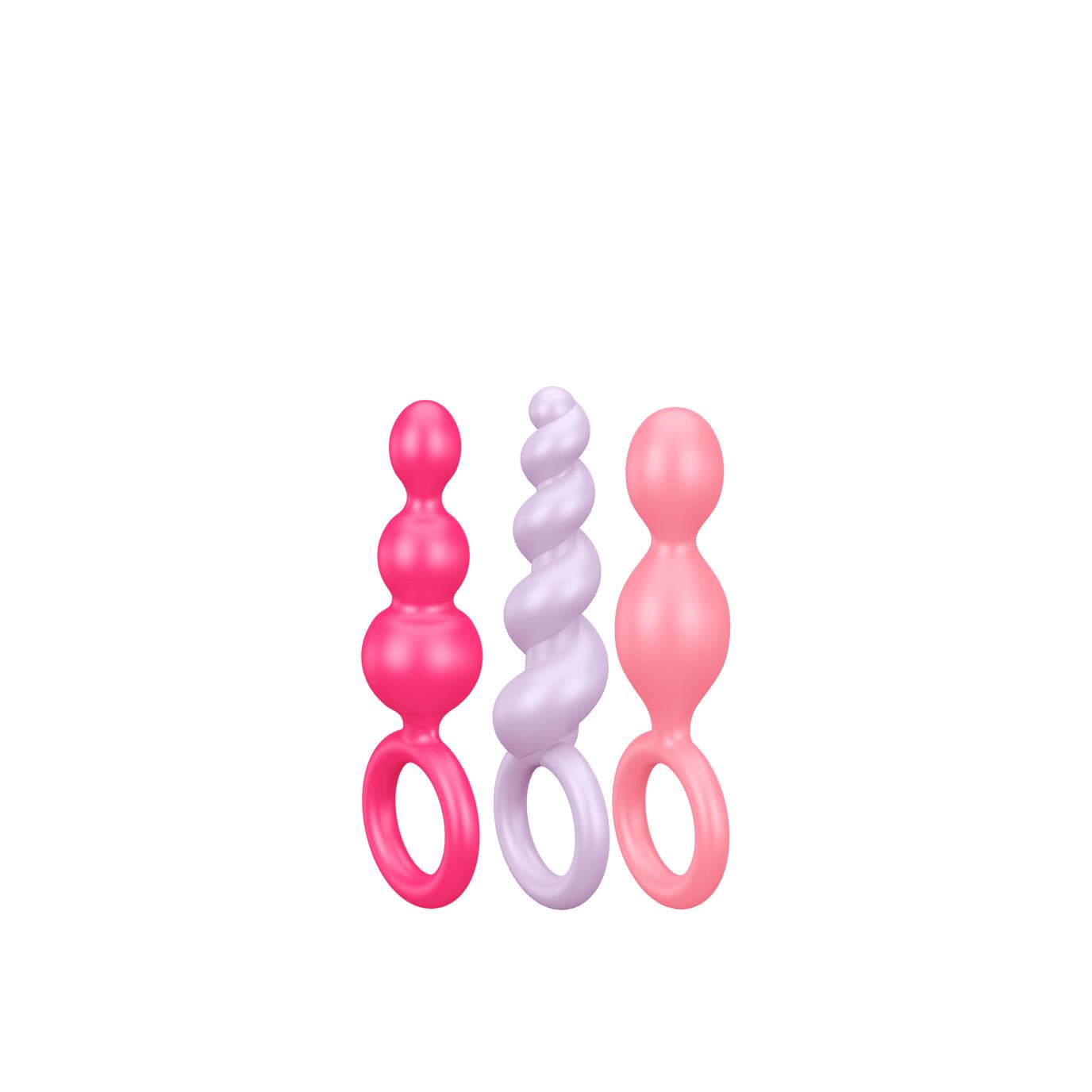 4-Satisfyer korki analne sex zestaw różne kształty-4