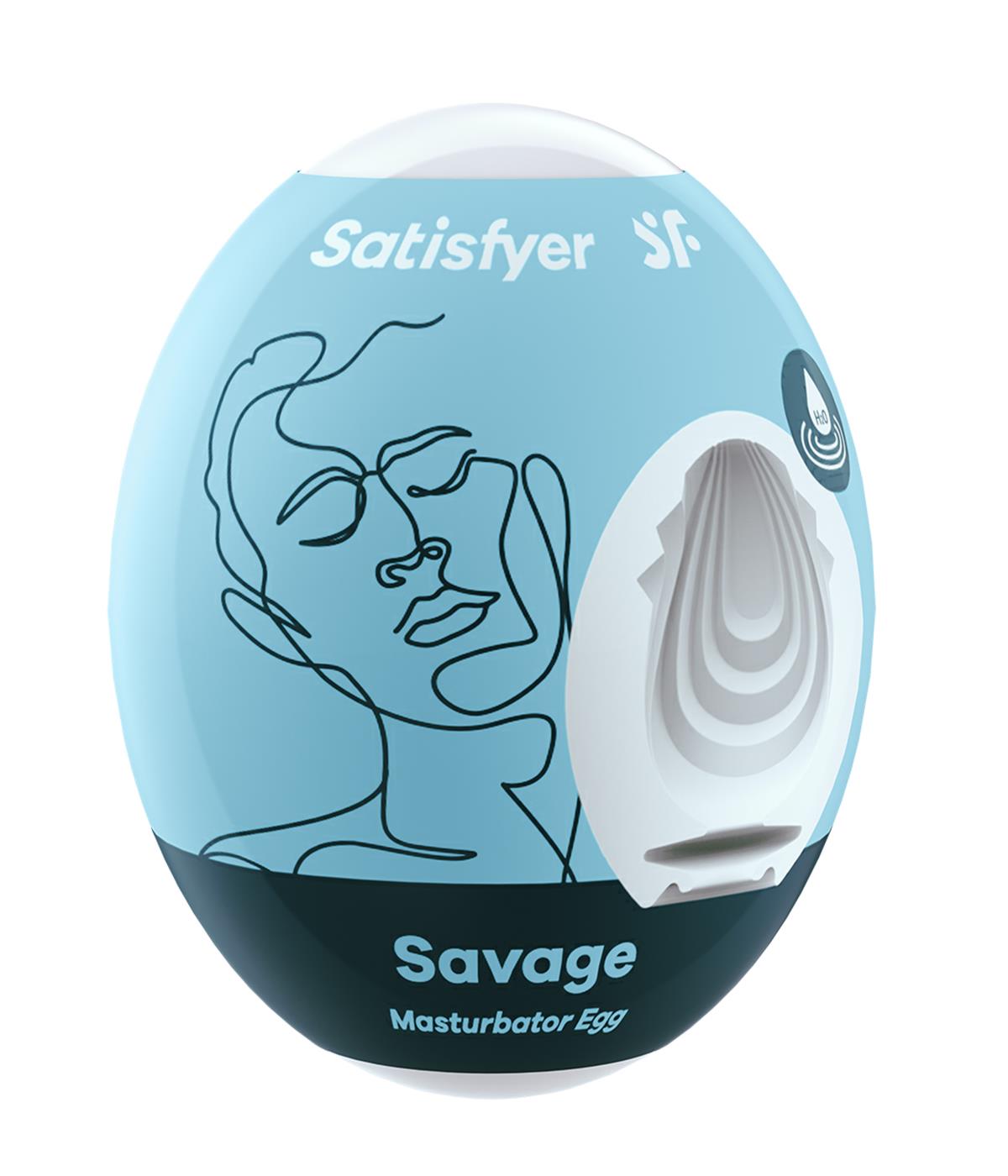 1-Masturbator żelowe jajeczko Satisfyer savage sex-1
