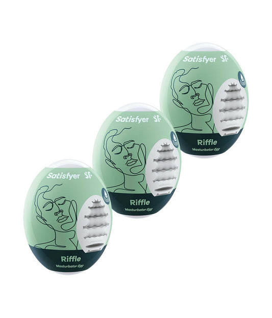 1-Masturbator jajko satisfyer eggs riffle 3 sztuki-1