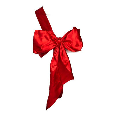 3-Red sexy costume bow Naughty Knot-3