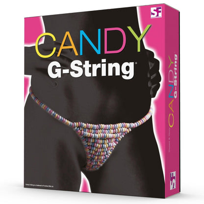 2-Stringi damskie z koralików cukierków jadalne sex-2