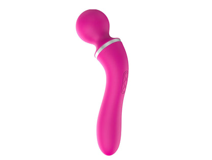5-Masażer łechtaczki wibrator 2w1 10+10 trybów 19cm-5