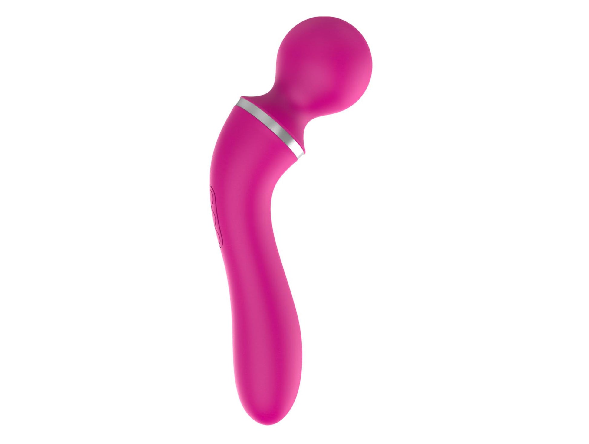 3-Masażer łechtaczki wibrator 2w1 10+10 trybów 19cm-3