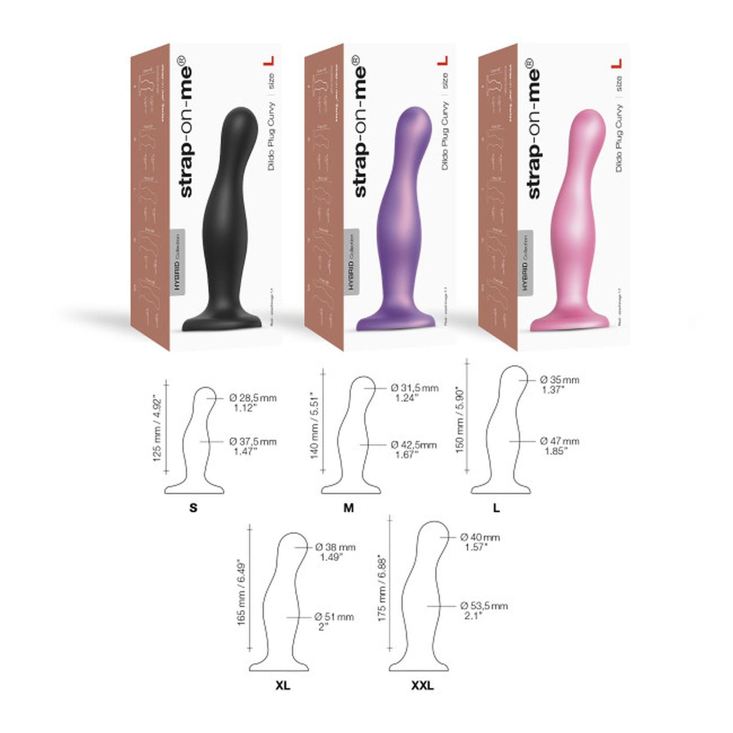 4-Fikuśne czarne opływowe dildo waginalne analne-4