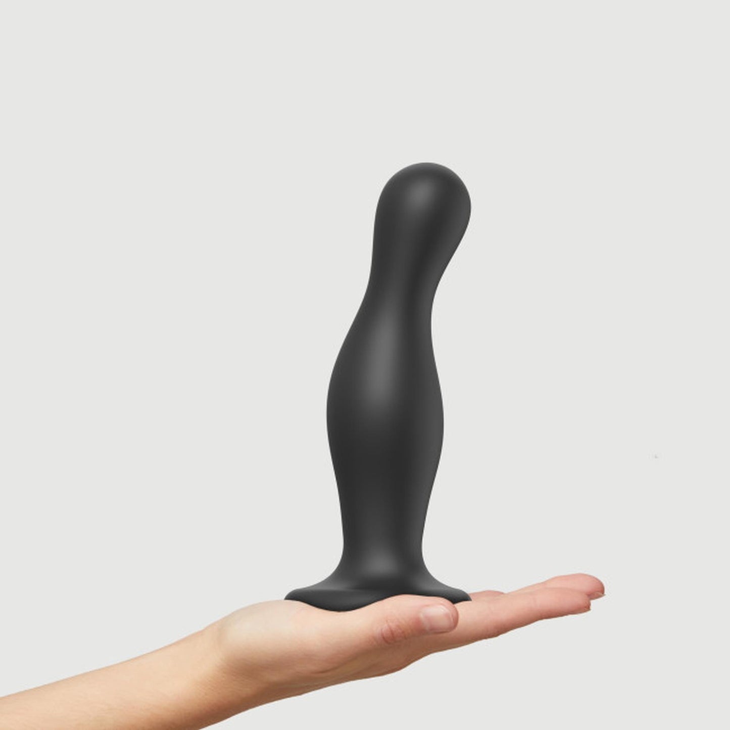 6-Fikuśne czarne opływowe dildo waginalne analne-6