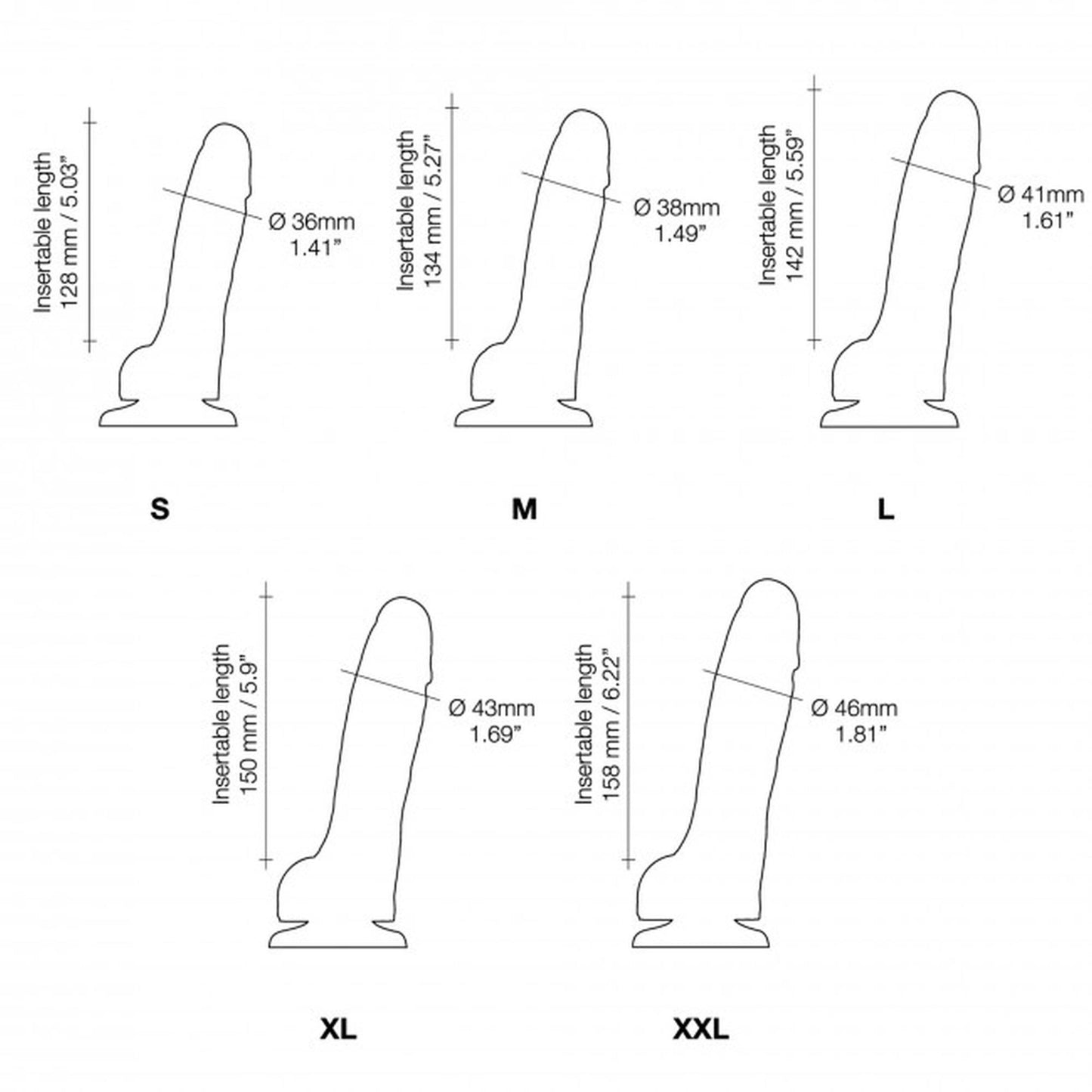 7-Realistyczne dildo sliding skin vanilla m-7