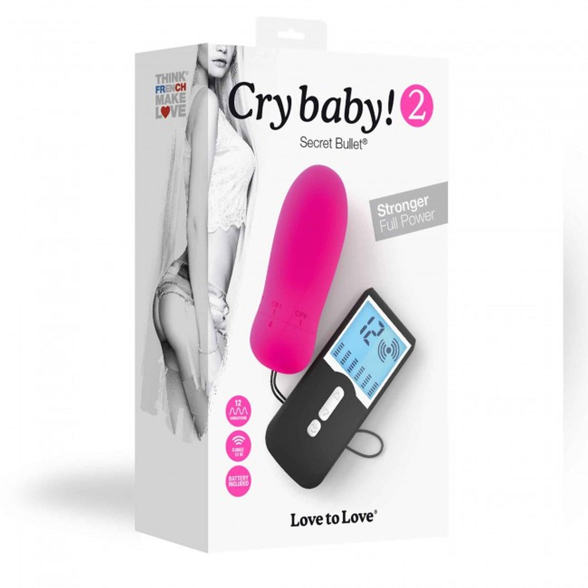 4-Jajko wibrujące Cry Baby 2 - Danger Pink-4