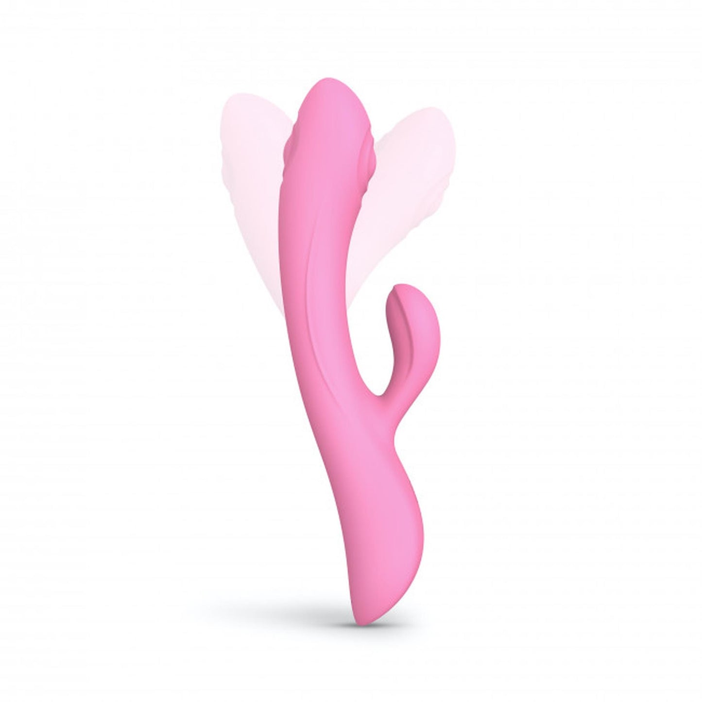 3-Masażer Łechtaczki Wibrator Bunny & Clyde - Pink-3