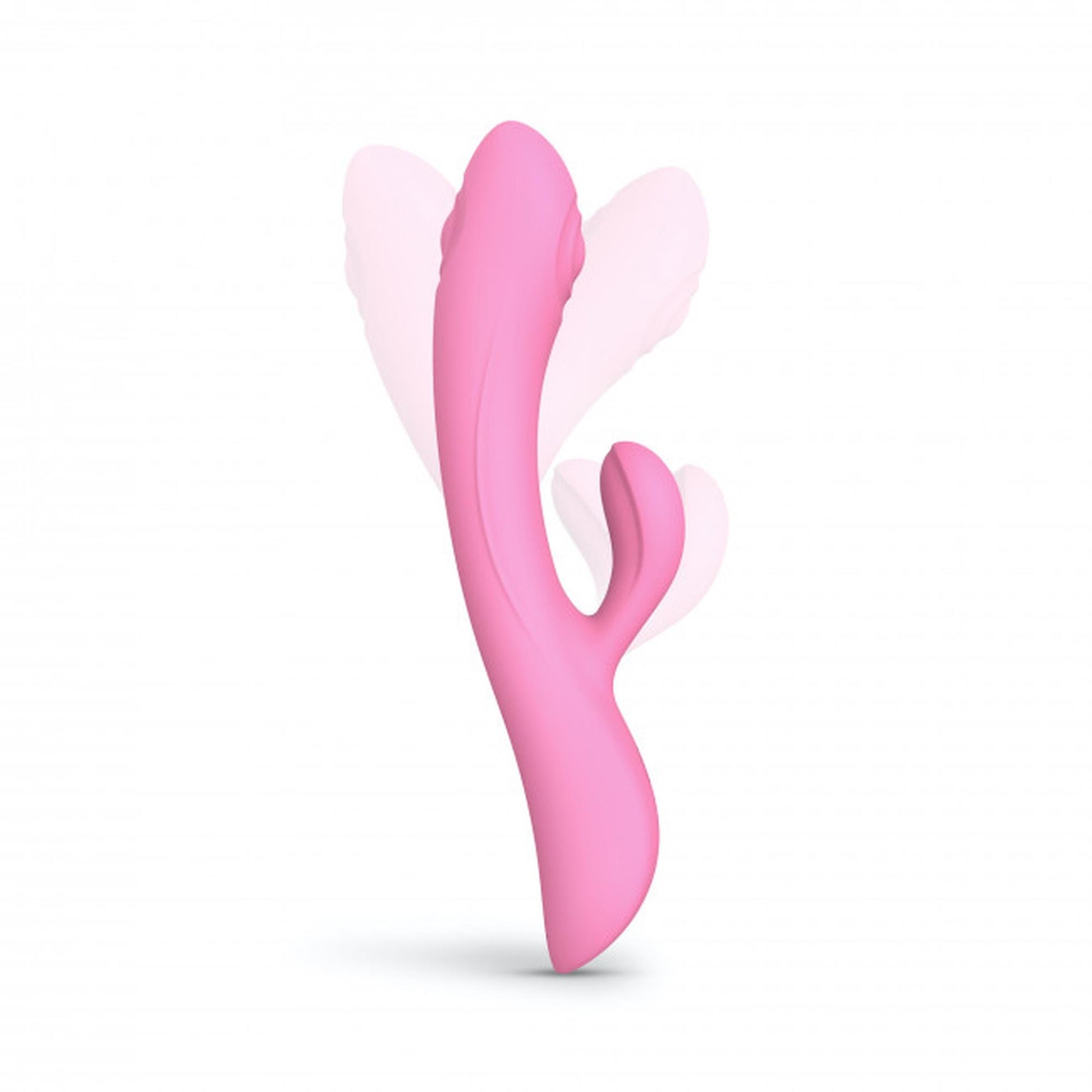 5-Masażer Łechtaczki Wibrator Bunny & Clyde - Pink-5
