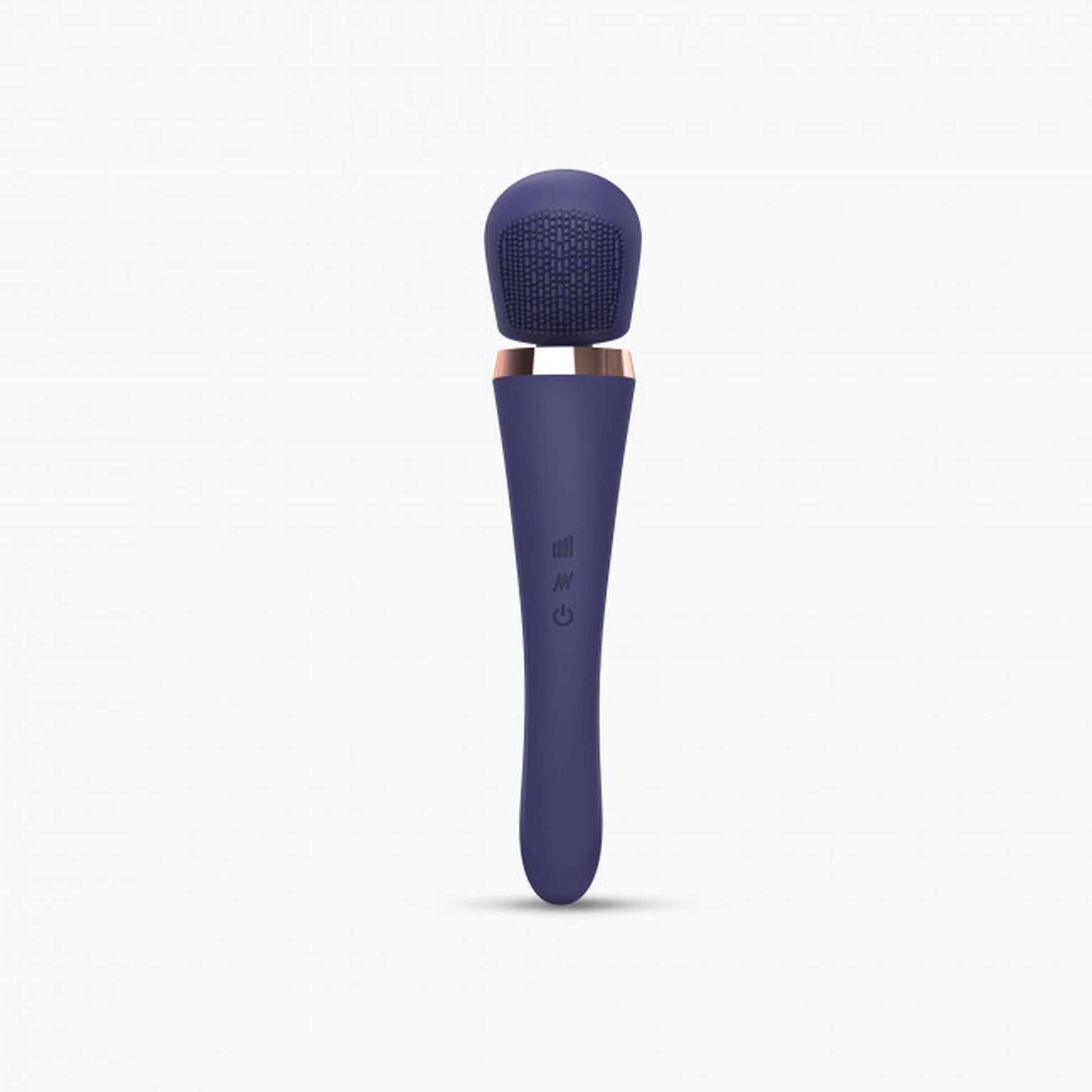 6-Wibrator Różdżka Brush Crush - Midnight Indigo-6