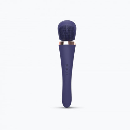 6-Wibrator Różdżka Brush Crush - Midnight Indigo-6