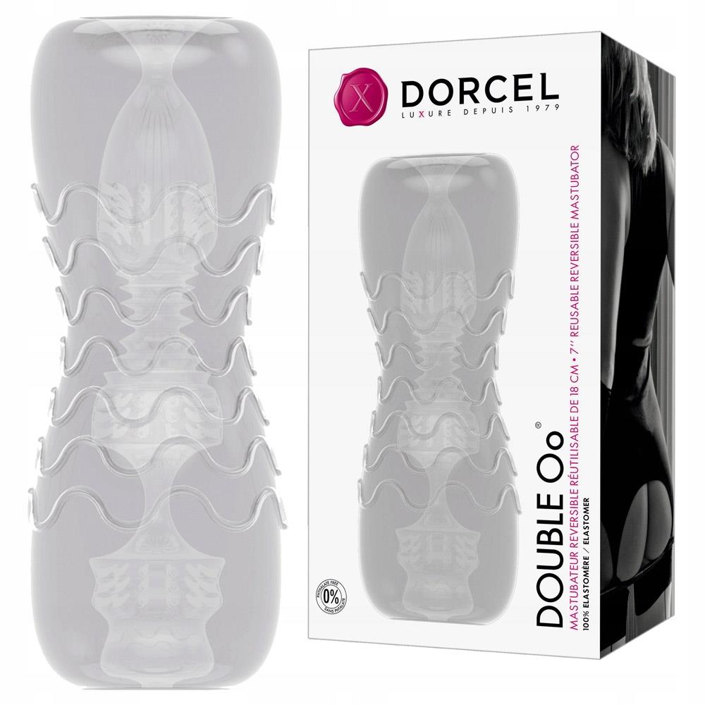 1-Masturbator dwustonny 2 otwory dorcel double Oo-1