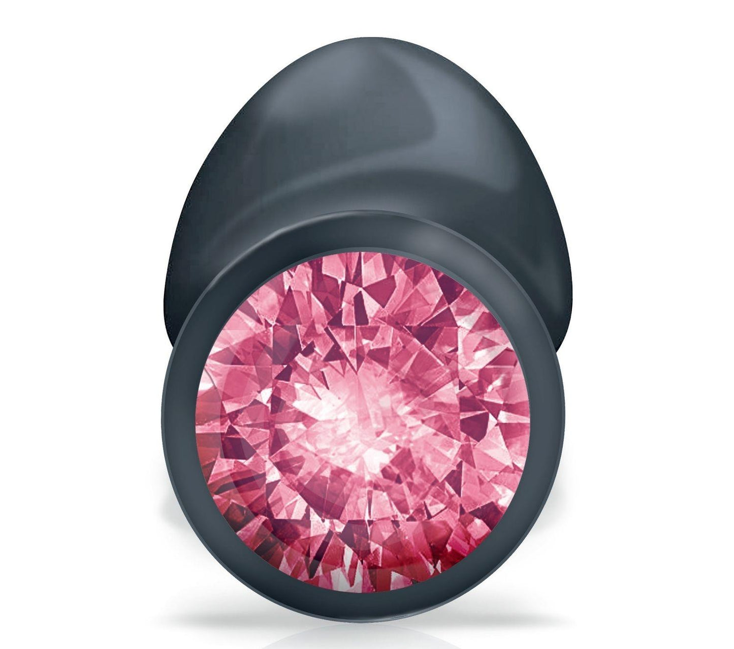 3-Korek analny z kryształem dorcel geisha plug m 8cm-3