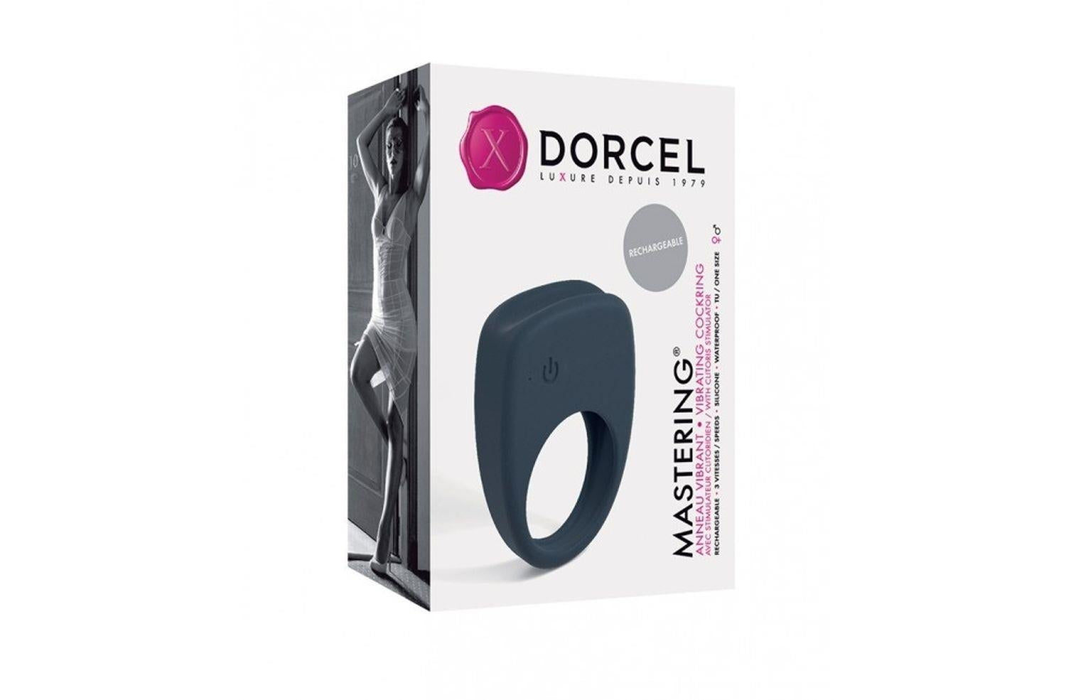 5-Wibrujący pierścień na penisa sex dorcel mastering-5